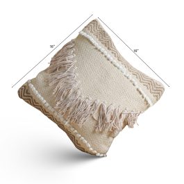 Artisan Fringe Cotton Cushion Covers – Set of 5
